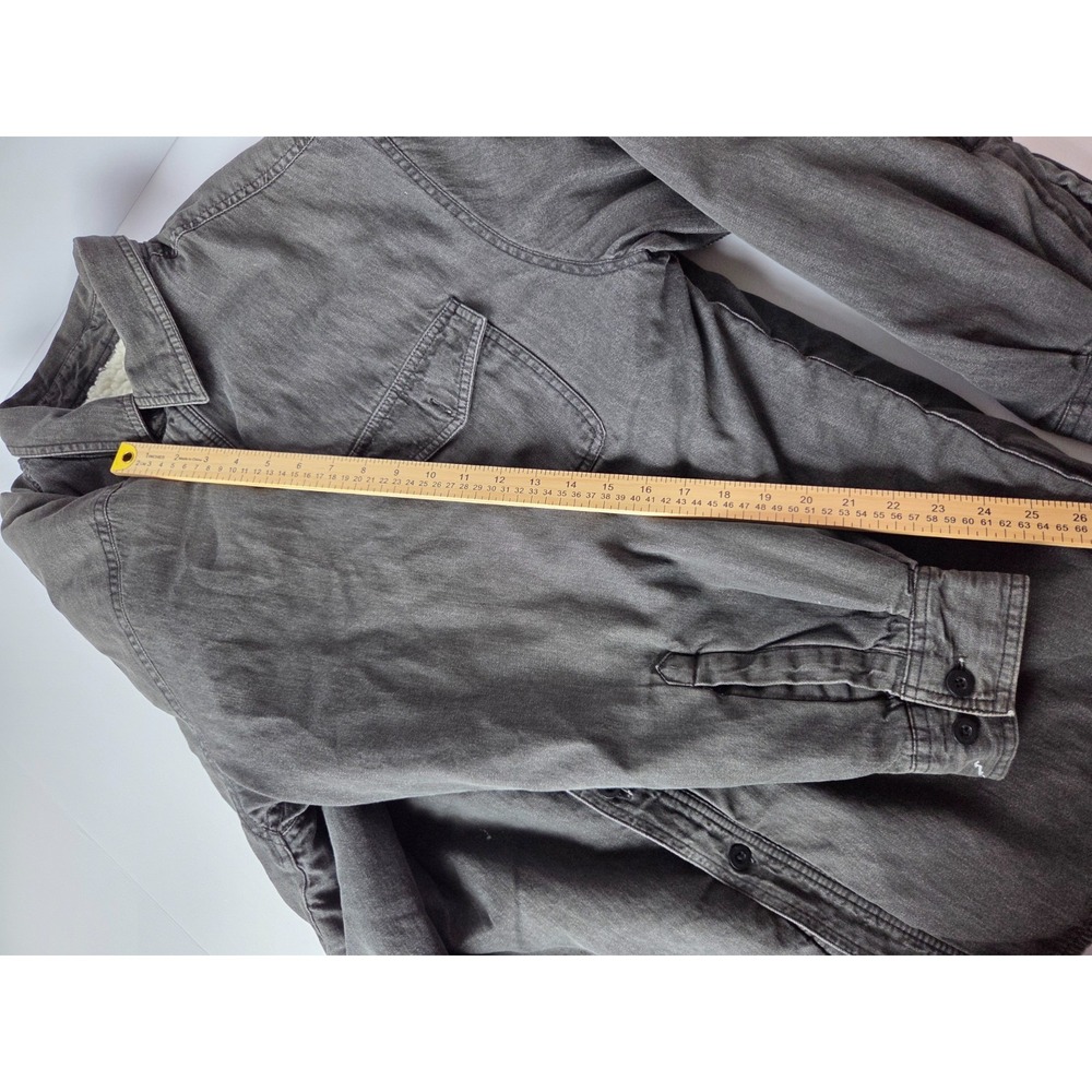 Vintage Northwest Territory Jacket Mens Large Black Heavy Duty Cotton Fur Lining - Picture 4 of 8
